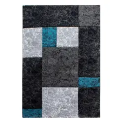 Flachwebeteppich Hawaii T&uuml;rkis ca. 240x340cm
