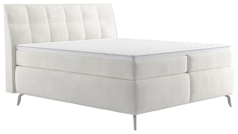 Boxspringbett Emily Creme ca. 160x200cm