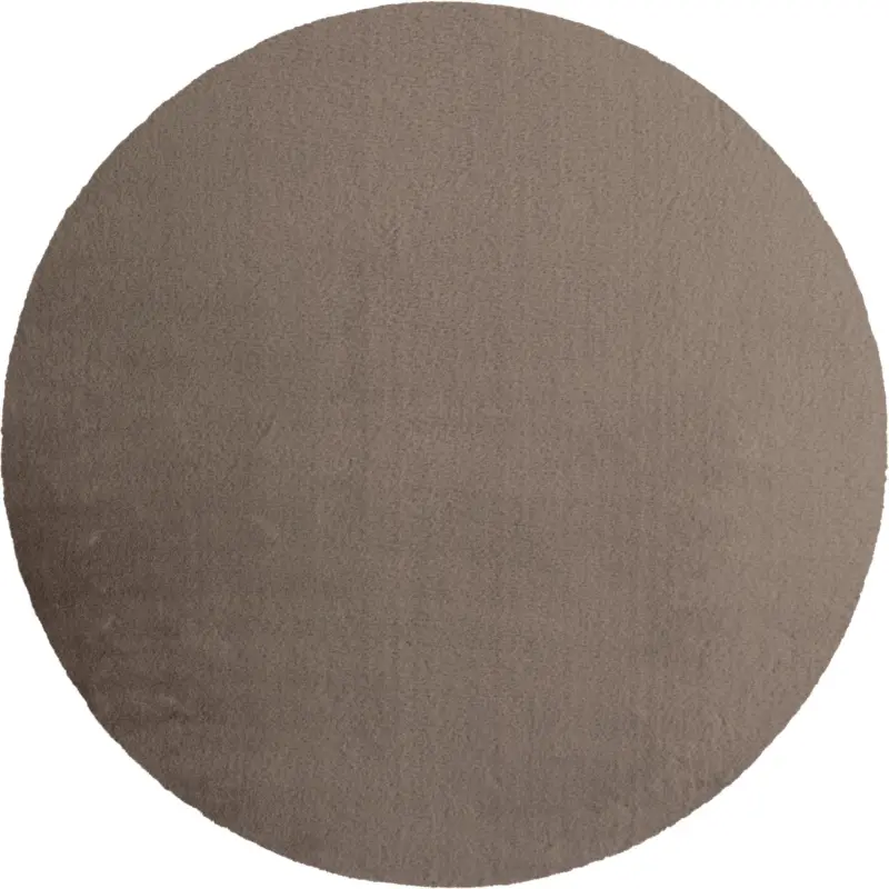 Kunstfell Caroline 5 Dunkelbraun ca. &Oslash; 120cm