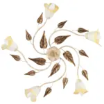 m&ouml;max Dornbirn - Ihr Trendm&ouml;belhaus in Dornbirn Deckenleuchte Vanda Wei&szlig;/Beige max. 6 Watt Deckenlampe