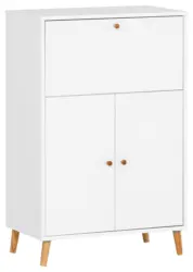 Sekret&auml;r Serie 500 Wei&szlig; ca. 65,2x101,7x39cm