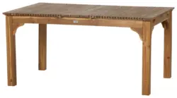 Gartentisch ausziehbar Echtholz L: 150-200 cm
