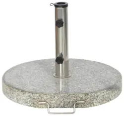 Schirmst&auml;nder Metall/Granit f&uuml;r &Oslash; 4,8 cm