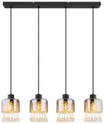 m&ouml;max Dornbirn - Ihr Trendm&ouml;belhaus in Dornbirn H&auml;ngeleuchte Hendry Klar/Schwarz max. 15 Watt