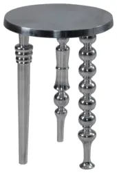 Beistelltisch ca. 44x63 cm Aluminium