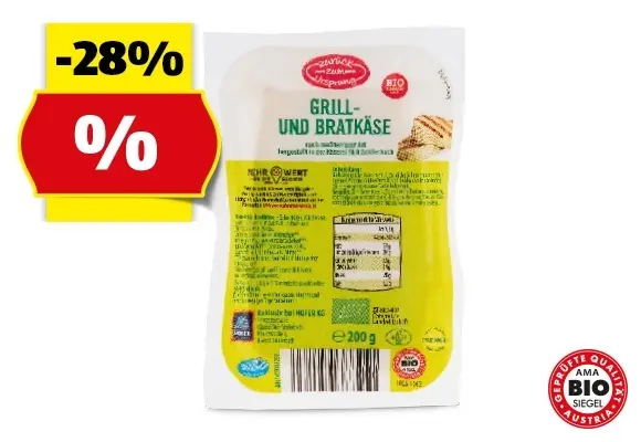ZUR&Uuml;CK ZUM URSPRUNG Grill-/Bratk&auml;se nach Halloumi Art, 200 g