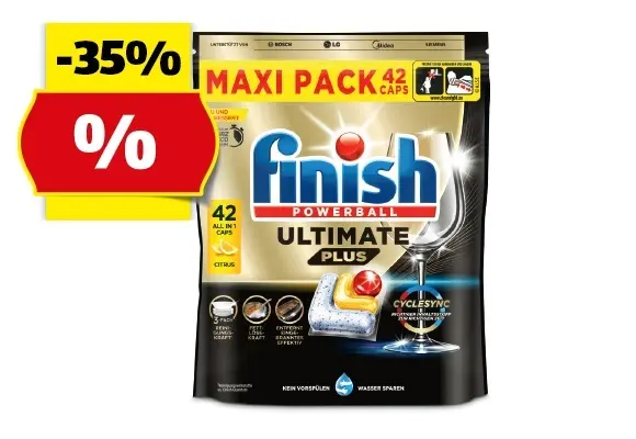 FINISH Maxipack Citrus, 50/42 Caps