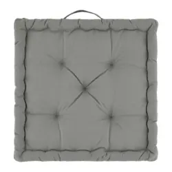 Boxkissen Bo Grau ca. 40x40cm