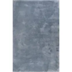 Hochflorteppich 130/190 cm Relaxx Blau, Grau