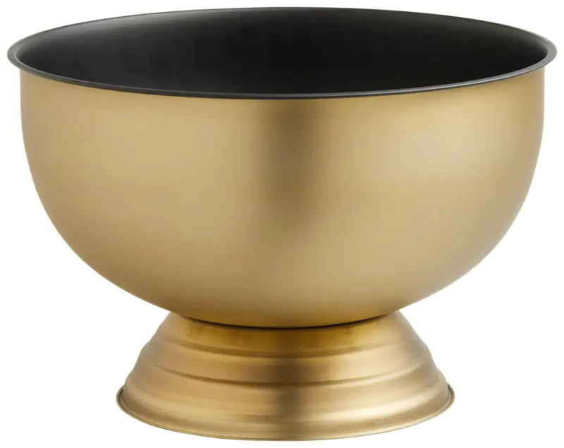 Champagnerk&uuml;hler Glamour Schwarz/Goldfarben