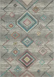 Outdoorteppich Salsa Creme/Pastellgr&uuml;n ca.200x290cm