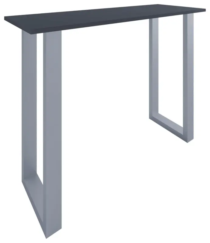 Bartisch XONA Silber/ Anthrazit ca.140x102x50cm