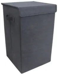 W&auml;schekorb Dreso M ca. 30x50x30 cm Anthrazit