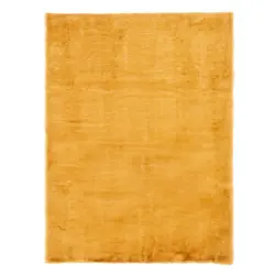 Kunstfell Caroline in Currygelb ca. 160x220cm