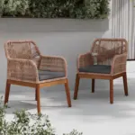 m&ouml;max Dornbirn - Ihr Trendm&ouml;belhaus in Dornbirn Gartenstuhl Finn in Beige/Teakfarben