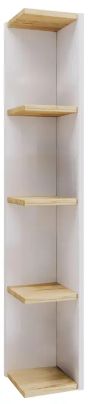 Eckregal HONSA Wei&szlig; ca. 15x97x17 cm