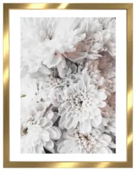 Bild Image in Rosa/Gold ca. 30x40cm