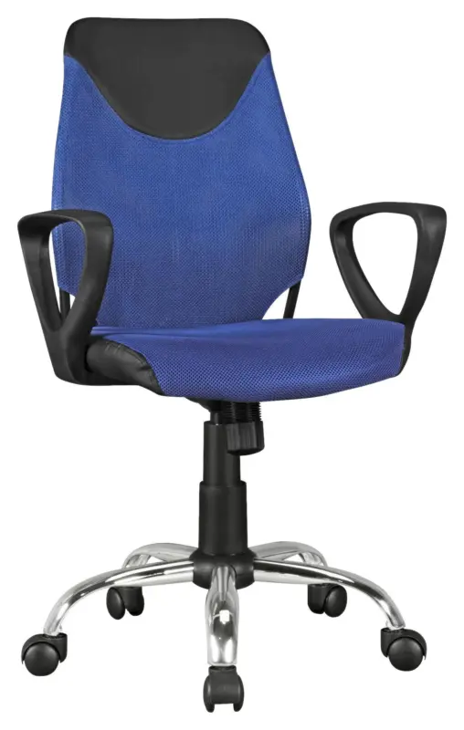 Jugenddrehstuhl Kika ca.60x105x60cm Blau