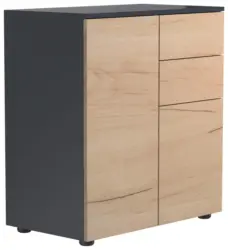 Kommode DALOSA Honigeiche ca. 70x77x39 cm