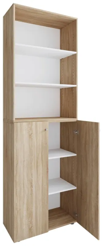 Schuhschrank LONA Sonoma Eiche ca. 70x220x40 cm