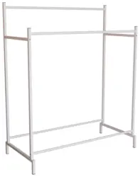 Kleiderst&auml;nder Labol L ca. 103x136x52 cm Wei&szlig;