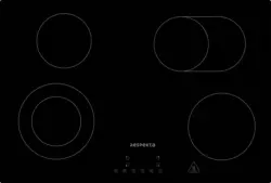 Glaskeramikkochfeld KM7700-28 ca. 77/5/52 cm Schwarz