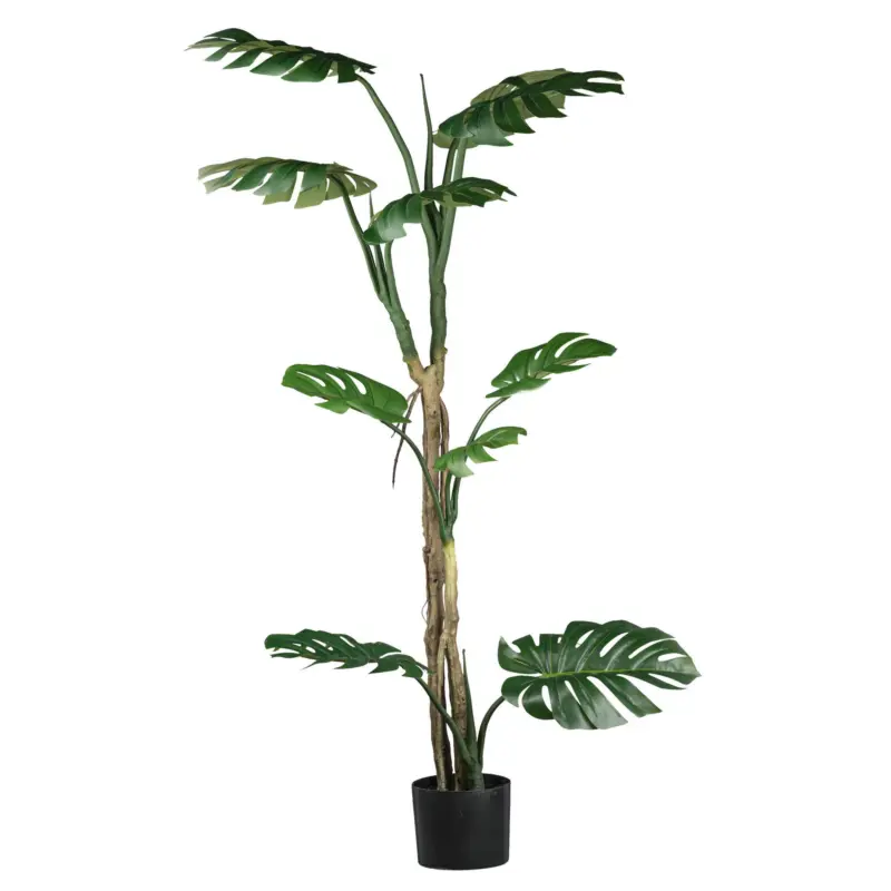 Kunstpflanze Splitphilodendron in Gr&uuml;n ca. 175cm