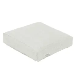 Boxkissen Dobby Hellgrau ca. 40x40cm