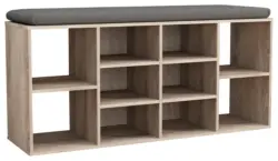 Schuhregal HINSOL Sonoma Eiche ca.104x50x30cm