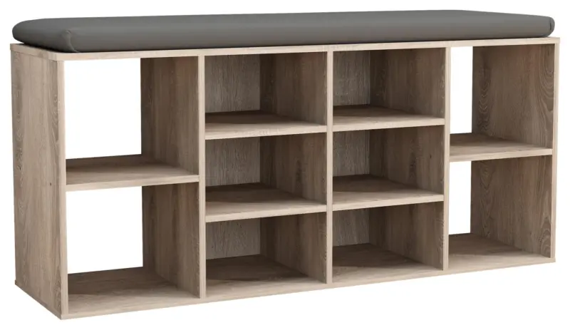 Schuhregal HINSOL Sonoma Eiche ca.104x50x30cm