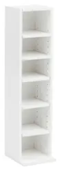 Regal ca. 21x91x20 cm Wei&szlig;