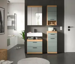 Badezimmer Scout 4-tlg. ca. 97 cm Salbeigr&uuml;n