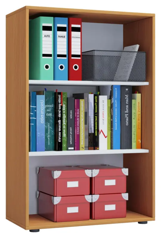 Aktenregal Lona XL Buchefarben