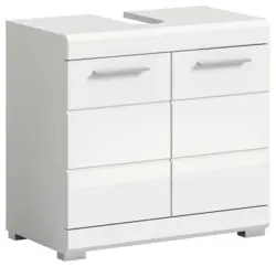 Midischrank SCOUT Wei&szlig; Hochglanz ca. 60x56x34 cm