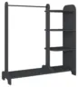 Garderobe LEMPU Anthrazit ca. 106x110x35 cm