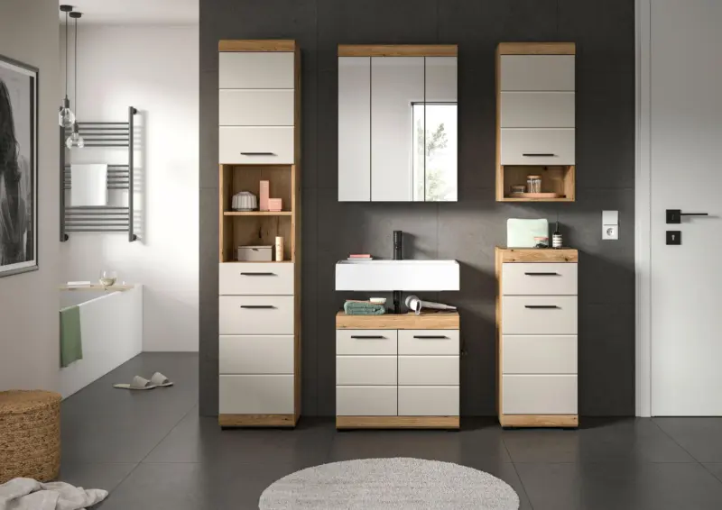 Badezimmer Scout 5-tlg. ca. 134 cm Kaschmir