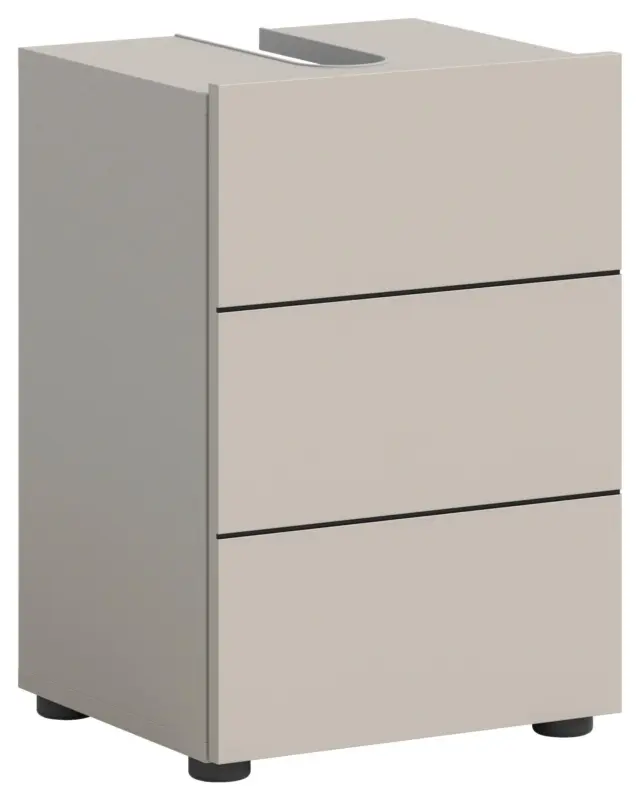 Waschbeckenunterschrank Vira ca. 38x56 cm Kaschmir