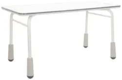 Jugenddschreibtisch Kid Gro T ca.120x58-67x60cm Hellgrau