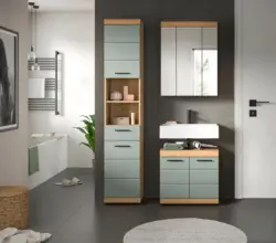 Badezimmer Scout 3-tlg. ca. 97 cm Salbeigr&uuml;n