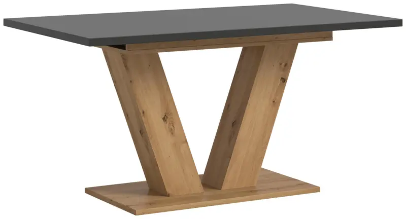 Ausziehtisch Marlon Grau ca. 150-190x90x76 cm