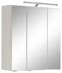 Spiegelschrank Paris ca. 60x64 cm Wei&szlig;