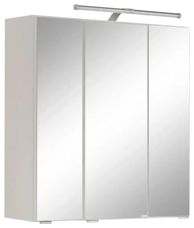 Spiegelschrank Paris ca. 60x64 cm Wei&szlig;