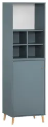 Aktenschrank Set U510R Petrol ca. 50,95x174,2x41cm