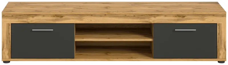 Lowboard Jam Anthr./Natur ca. 160x37x40 cm