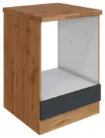 m&ouml;max Dornbirn - Ihr Trendm&ouml;belhaus in Dornbirn Herdumbauschrank Florenz ca. 60 cm Grau mit Arbeitsplatte