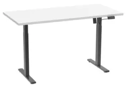 Schreibtisch E-Lona Schwarz/Wei&szlig; ca. 110x50x71cm