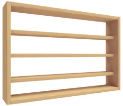 Gew&uuml;rzregal Esaldi M ca. 60x40 cm Buchefarben