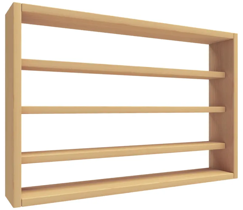 Gew&uuml;rzregal Esaldi M ca. 60x40 cm Buchefarben