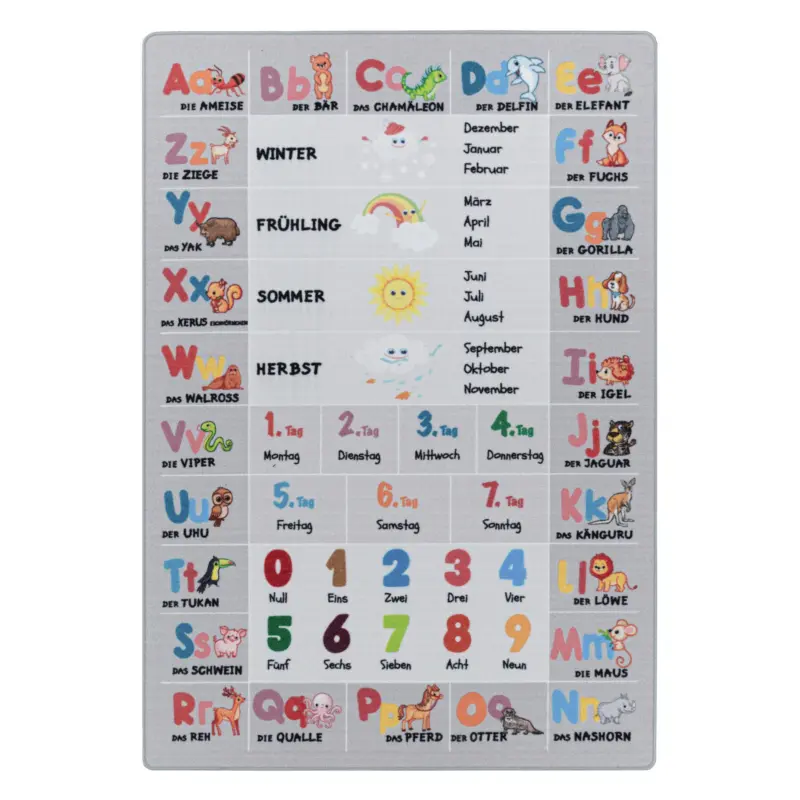 Kinderteppich Play 2904 Grau ca. 120x170cm
