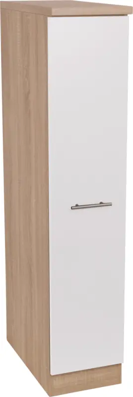 Apothekerschrank MERLE Wei&szlig;/Eichefarben